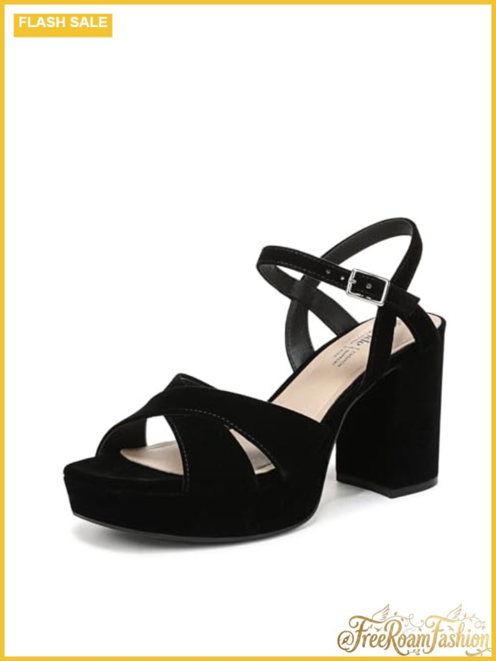 LifeStride Alice Women's Block Heel Sandal Open Toe Ankle Strap